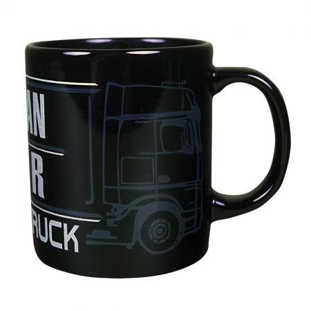 Kaffeetasse mit Print German Star Power Truck LKW 57318 schwarz