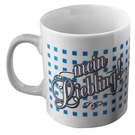 Tasse Kaffeebecher mit Print Kaninchen Hasen 57497