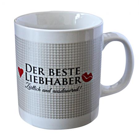 Motivtasse Der Beste Liebhaber Zärtlich und ausdauernd 57532