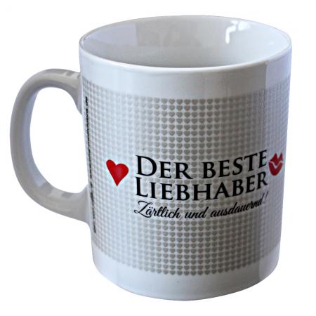 Motivtasse Der Beste Liebhaber Zärtlich und ausdauernd 57532