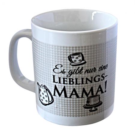Keramiktasse mit Print Lieblings-Mama 57533