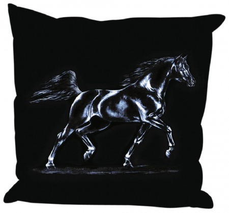 Kissen mit Pferdemotiv - Arabischer Hengst - 09296 - ©Kollektion Bötzel