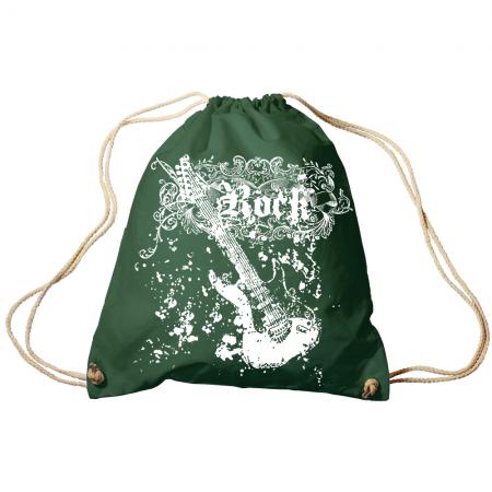 Trend-Bag Turnbeutel Sporttasche Rucksack mit Print - Rock Guitar  - TB65303