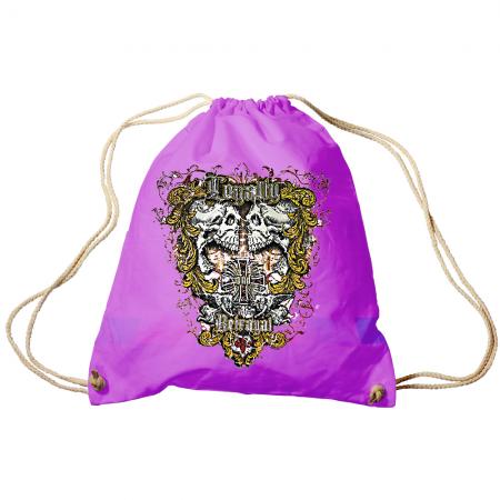 Trend-Bag Turnbeutel Sporttasche Rucksack mit Print - Royality - TB65312