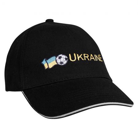 Baseballcap mit Einstickung Fahne Flagge Ukraine 68024 versch. Farben