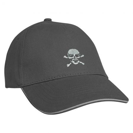 Baseballcap mit Einstickung Totenkopf 68280