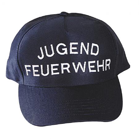 Basballcap mit Einstickung - Jugendfeuerwehr - 68300 dunkelblau