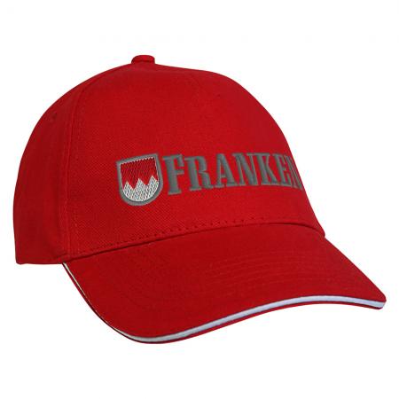 Baseballcap mit Einstickung Franken und Wappen - 68320