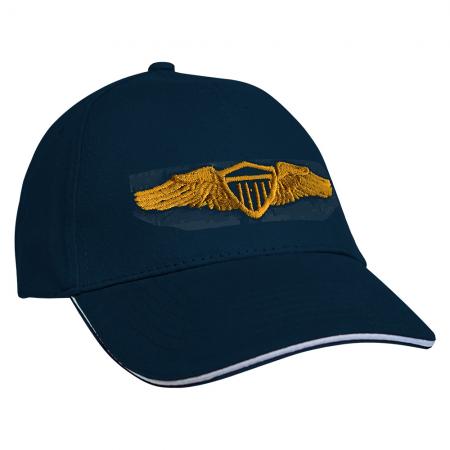 Baseballcap mit Einstickung Military Abzeichen - 68338