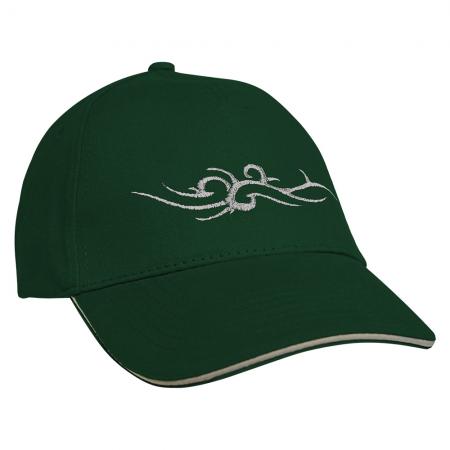 Baseballcap mit Einstickung Tribal 68342
