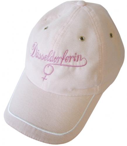 Baseballcap mit Einstickung - Düsseldorferin - 68891 weiß