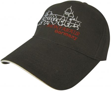 Baseballcap mit Einstickung - Montabaur Silhouette - 68911 schwarz