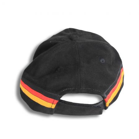 Baseballcap Deutschland 4 Sterne Adler Wappen Emblem - 69366 schwarz