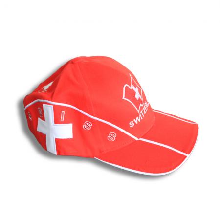 Baseballcap Schweiz Switzerland Kreuz Wappen Emblem - 69367