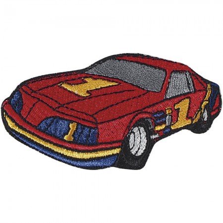Aufnäher -Sportwagen Rennwagen Kult - 03100 - Gr. ca. 9 x 4,5 cm