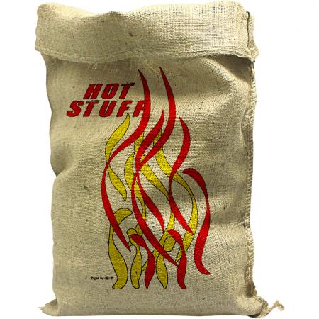 Jutesack mit Aufdruck - Feuerwehr Hot Stuff - 70514 Gr. ca. 75cm x 55cm