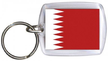 Schlüsselanhänger - BAHRAIN - Gr. ca. 4x5cm - 81020 - WM Länder