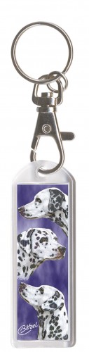 DESIGNER Schlüsselanhänger - Dalmatiner - Collection Bötzel - Gr. ca. 70x25mm - 13103