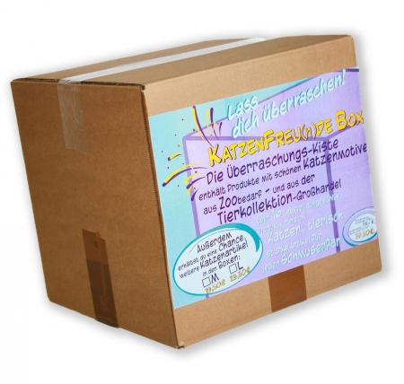 MYSTERY-BOX Überraschungsbox für Katzenfreunde Neuware - 16 Artikel - 80502