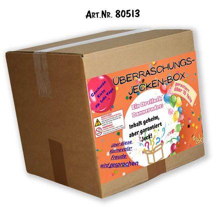 MYSTERY-BOX Überraschungsbox Karneval Faschingsbox - Neuware - 15 Artikel - 80513