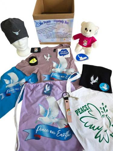 Überraschungsbox für Tauben-Fans - BW-Tasche Tasse T-shirt Aufkleber....- 15 Artikel - 80519