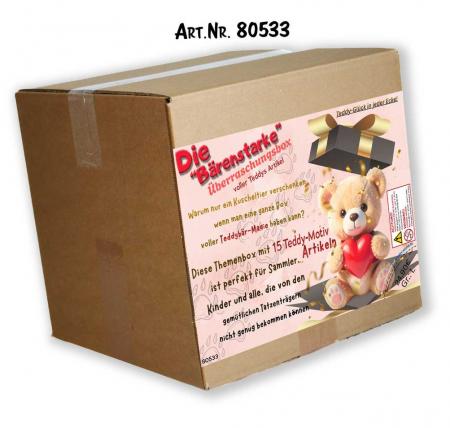 Überraschungsbox für TEDDY-FANS - T-shirts Teddybären.....- 15 Artikel - 80533