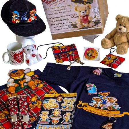 Überraschungsbox für TEDDY-FANS - T-shirts Teddybären.....- 15 Artikel - 80533