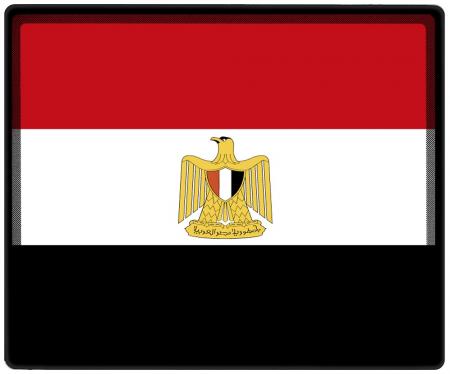 MOUSEPAD Länderflagge - ÄGYPTEN - Gr. ca. 24cm x 20cm (82001) Mauspad Eyecatcher für den Schreibtisch