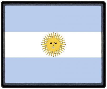 Mousepad Mauspad mit Motiv - Argentinien Fahne  - 82014 - Gr. ca. 24  x 20 cm