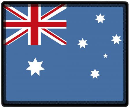 Mousepad Mauspad mit Motiv - Australien Fahne - 82018 - Gr. ca. 24  x 20 cm