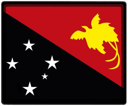 Mousepad Mauspad - Papua Neuguinea Fahne - 82127 Gr. 24 x 20cm