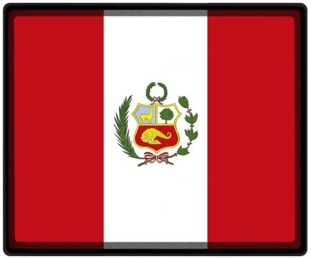 Mousepad Mauspad Länderfahne - Peru - 82130 Gr. ca. 24 x 20cm