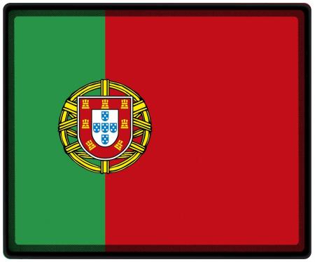 Mousepad Mauspad Länderflagge - Portugal - 82133 - Gr. ca. 24 x 20cm