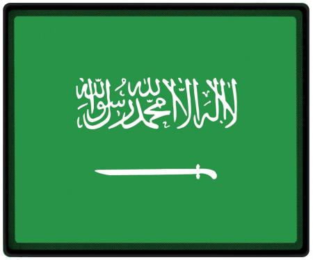 Mousepad Mauspad Länderfahne - Saudi Arabien - 82143 Gr. ca. 24 x 20cm