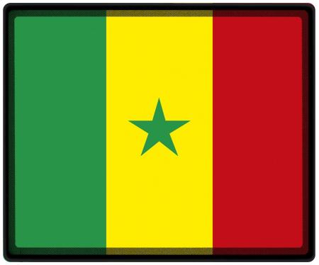 Mousepad Mauspad Länderfahne - Senegal - 82145 Gr. ca. 24 x 20cm