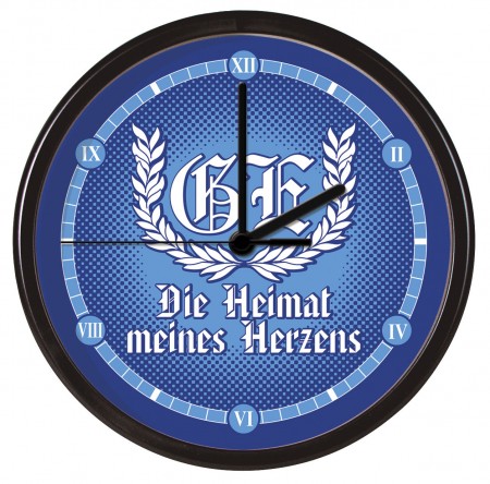 Wanduhr - Uhr - batteriebetrieben - GE - Größe ca 25 cm - 56879