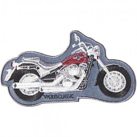 Aufnäher - Motorrad Chopper - 04771 - Gr. ca. 13 x 7,5 cm