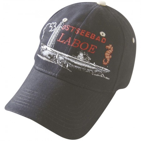 Baseballcap mit Stick - Ostseebad LABOE - 68840 schwarz