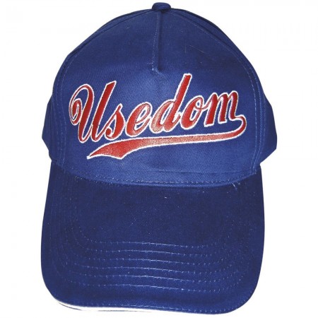 Baseballcap mit Einstickung - Usedom - 68931 blau