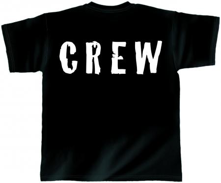 T-Shirt unisex mit Print - Jack - von ROCK YOU MUSIC SHIRTS mit zweiseitigem Motiv - 10364 schwarz - Gr. S-XXl