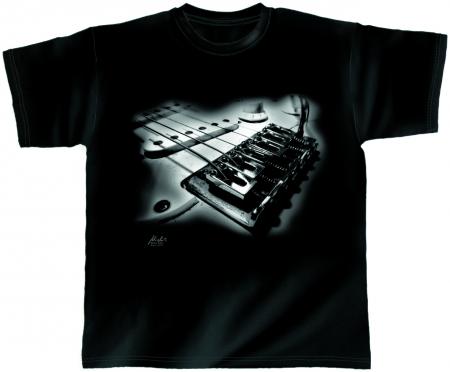 T-Shirt unisex mit Print - Basic Station - von ROCK YOU MUSIC SHIRTS - 10361 schwarz - Gr. L