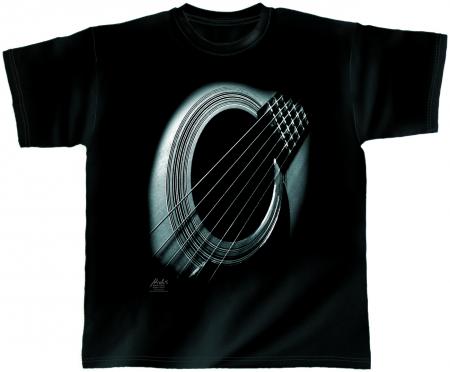 T-Shirt unisex mit Print - Black Hole Sun - von ROCK YOU MUSIC SHIRTS - 10378 schwarz - Gr. S-XXL