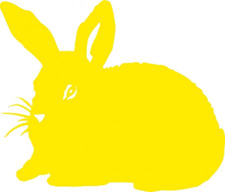Aufkleber Applikation - Kaninchen - AP1234 - versch. Größen