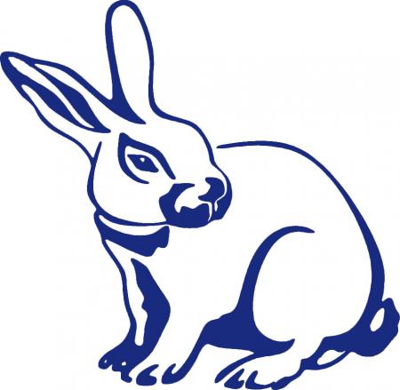 Aufkleber Applikation - Kaninchen - AP1236 - versch. Größen