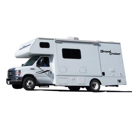 Auto-Aufkleber Wohnwagen Applikation - Strand Cruiser - AP1622 Gr. ca. 60cm x 16cm