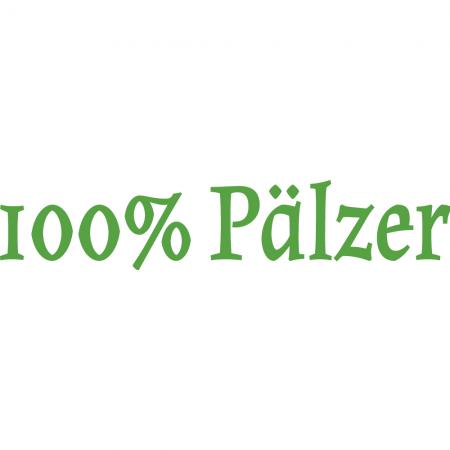 Aufkleber Applikation - 100% Pälzer - AP1735 - verschiedene Farben zur Wahl