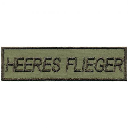 AUFNÄHER - HEERES FLIEGER - 00862 - Gr. ca. 11,5 x 3 cm - Patches Stick Applikation
