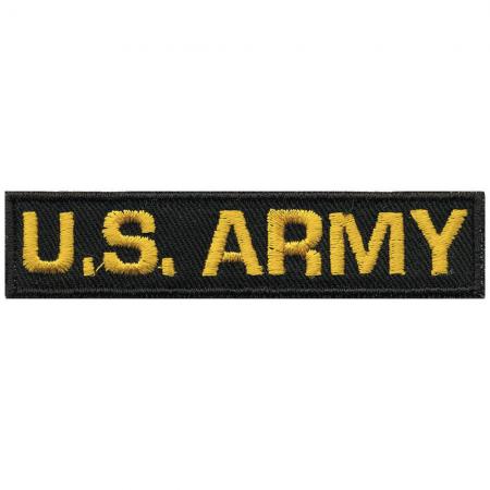 AUFNÄHER - U.S. ARMY - 03090 - Gr. ca. 9 x 2 cm - Patches Stick Applikation