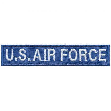 AUFNÄHER - U.S. AIR FORCE - 03091 - Gr. ca. 9 x 2 cm - Patches Stick Applikation