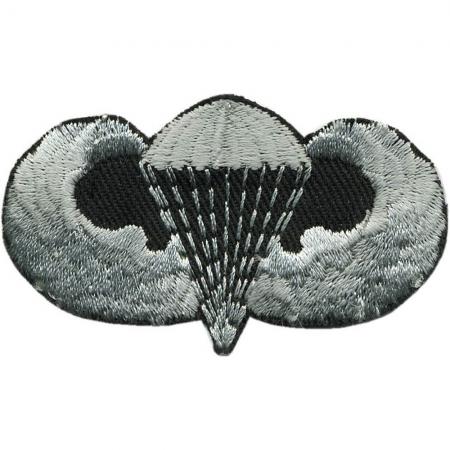AUFNÄHER - Fliegerwappen Fliegerabzeichen Fallschirm - Gr. ca. 6cm x 3cm - 03096